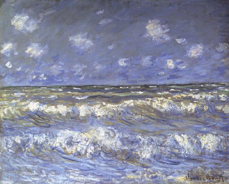 Claude Monet A Stormy Sea Germany oil painting art